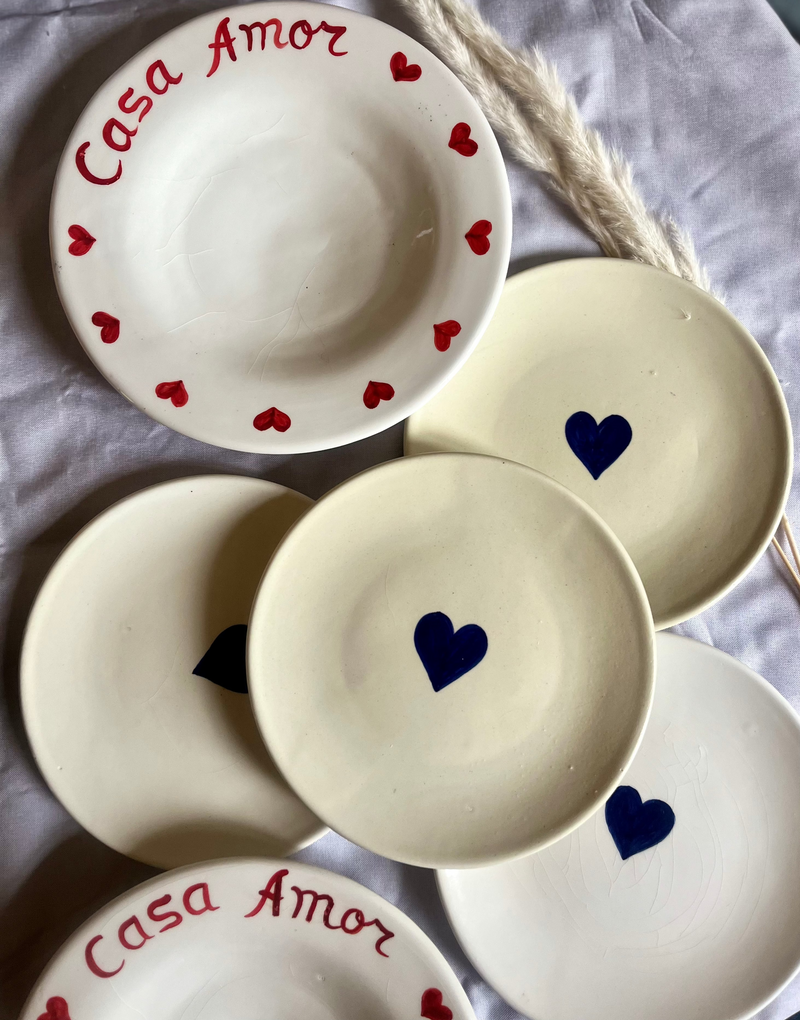 Assiette creuse Casa Amor Personnalisable