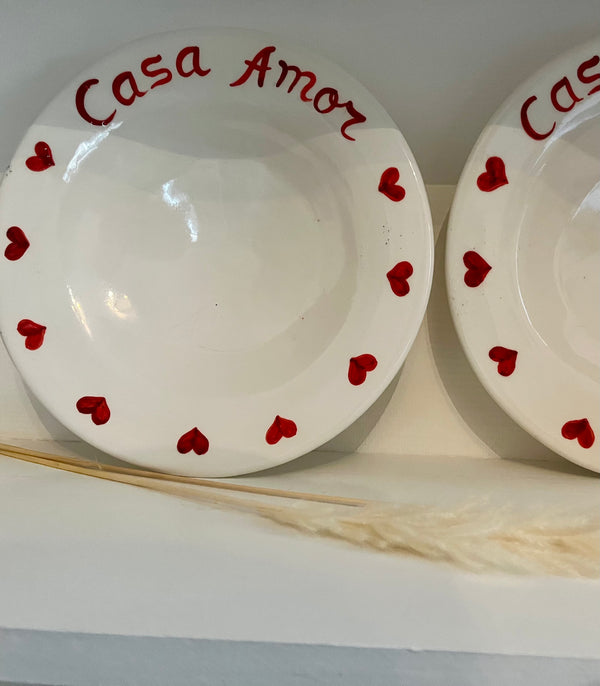 Casa Amor Customizable Deep Plate