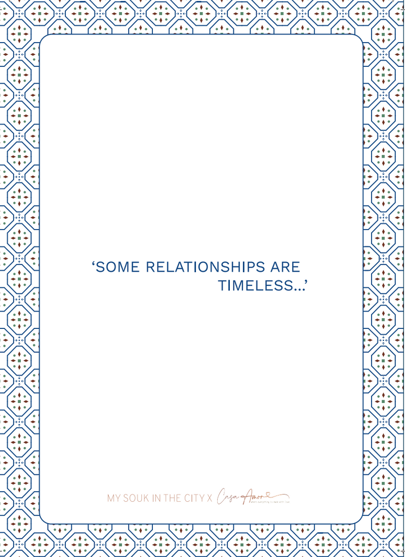 Carte "Some Relationships are timeless"