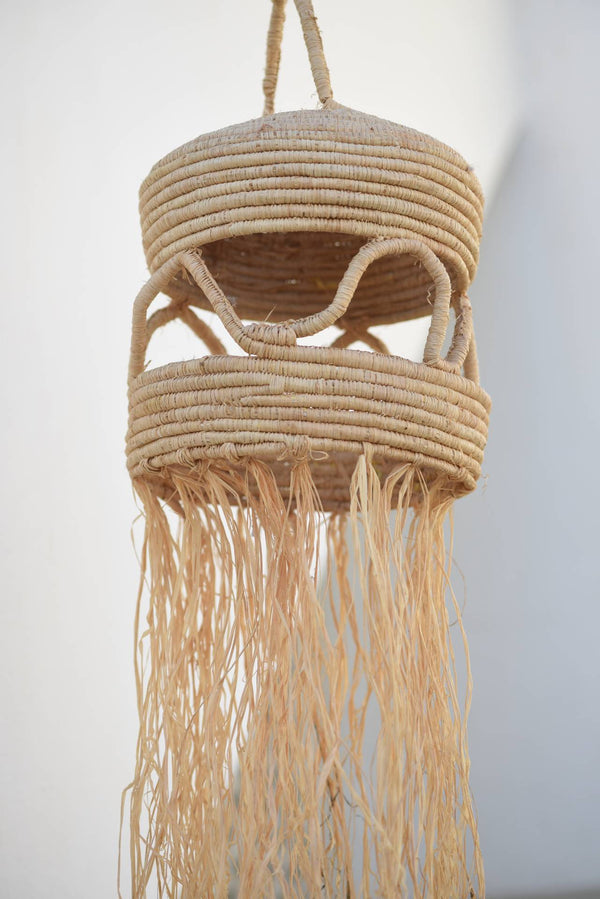 Raffia Floor Lamp