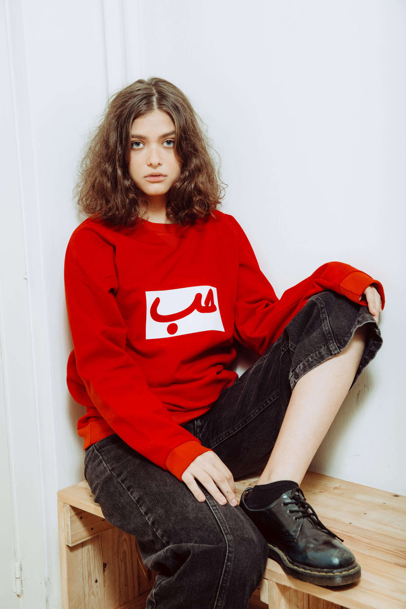 Sweater rouge hob