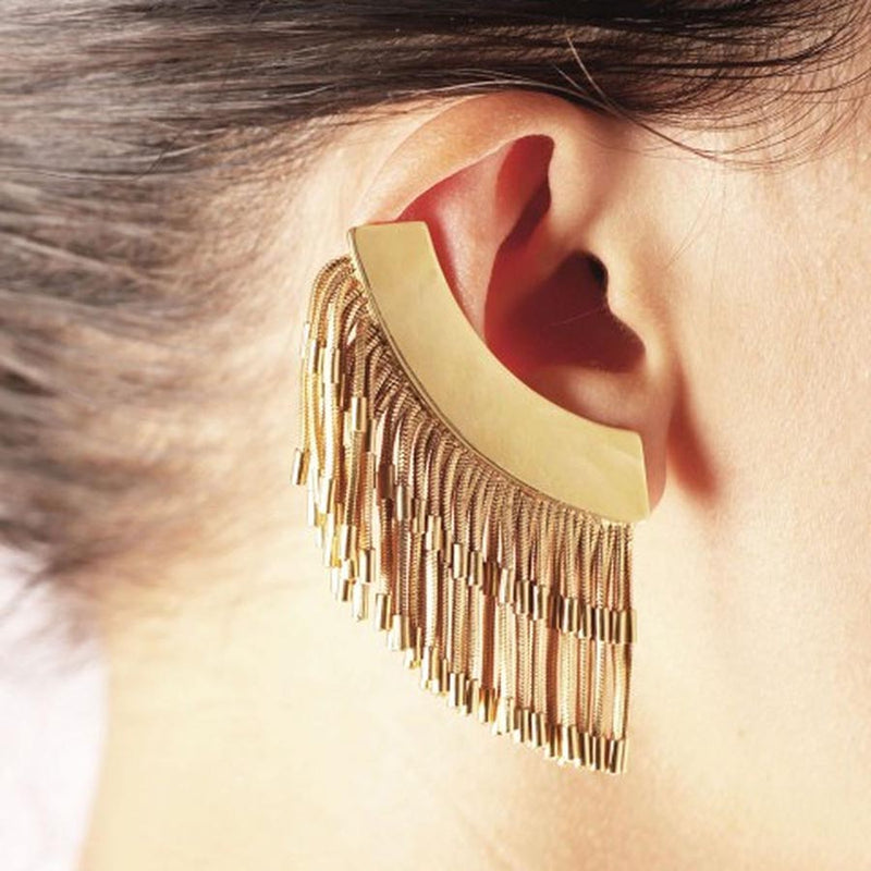 FRINGE - Right Earring